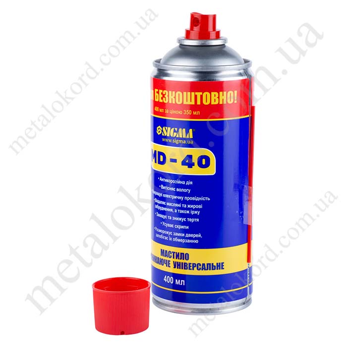 Универсальная проникающая смазка MD-40 400мл Sigma