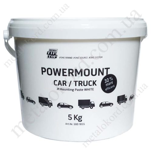 Паста монтажная "POWERMOUNT" белая 5кг