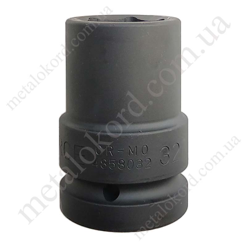 Головка 1" ударна 32 мм, L=80мм 4858032 Force