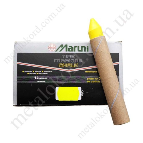 Мел желтый 17мм Maruni