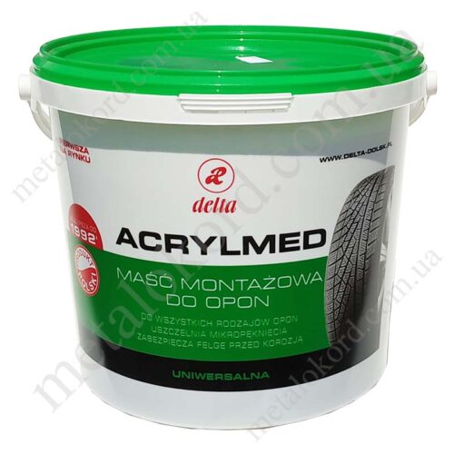 Монтажная паста DELTA Acrylmed 4кг зеленая