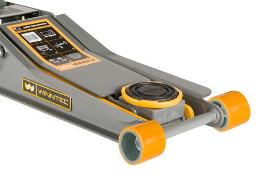 Домкрат подкатной 2т 75-510мм Turbo Lifter Winntec Y420250 - Зображення 3