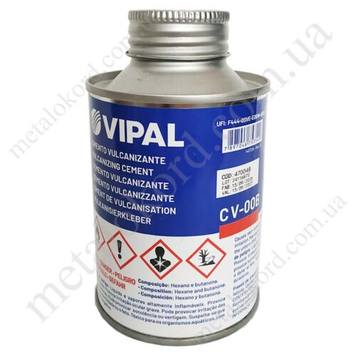 Спец.цемент CV-00 B (синій, з пензлем) 225мл 171г Vipal