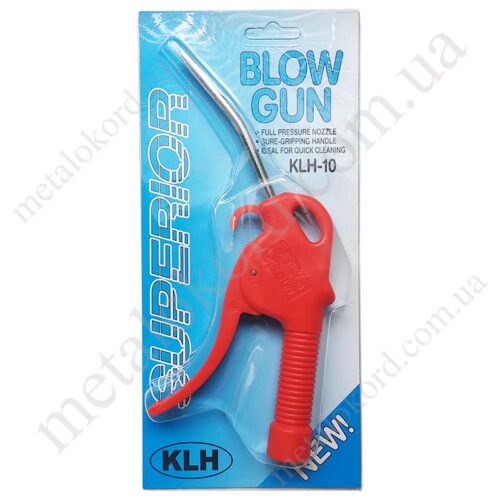 Пістолет обдувочний (100 мм) 1/4" KLH-10 Sumake