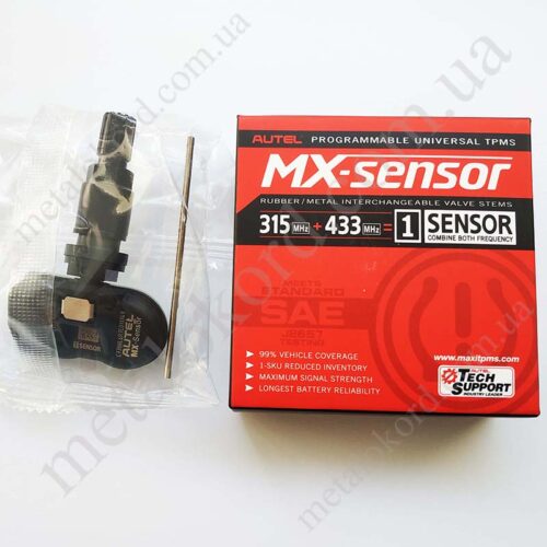 Датчик TPMS Autel MX 315 МГц + 433 МГц Black Metal, універсальний, програмований
