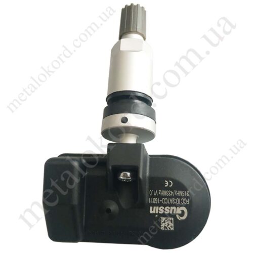 Датчик тиску в шинах Gussin TPMS 433/315 МГц Срібний JS-16018A